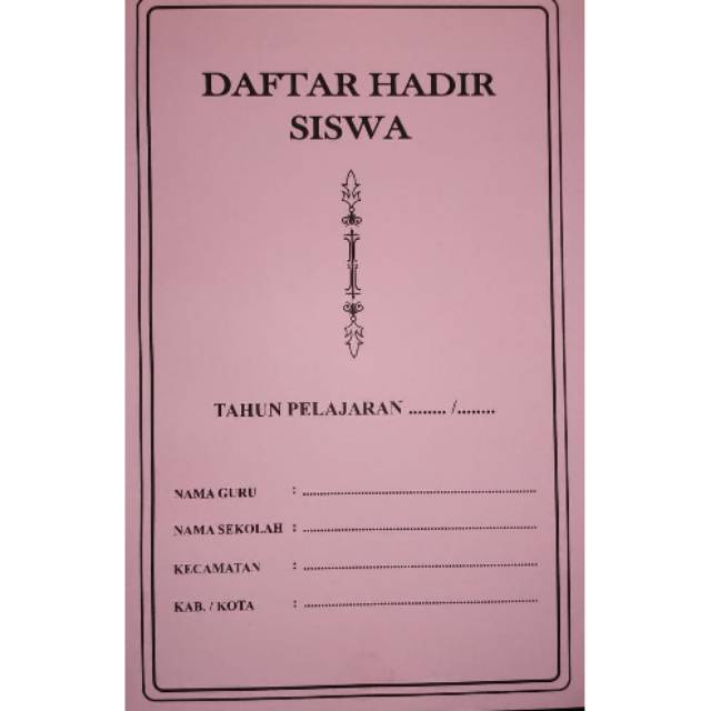 Daftar Hadir Siswa