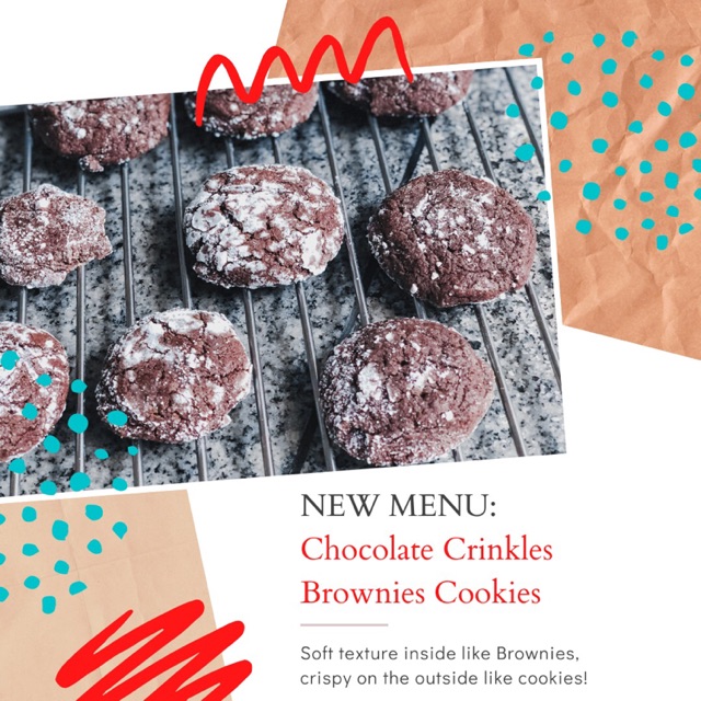 

Chocolate Crinkle Brownies Cookies