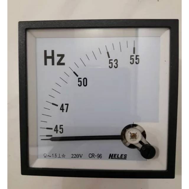 Panel Hz meter HELES CR-96 original heles