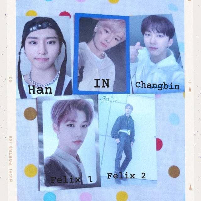 PC Levanter/Photocard Levanter Stray Kids Ready Han,IN,Changbin, Felix #StrayKids #Levanter