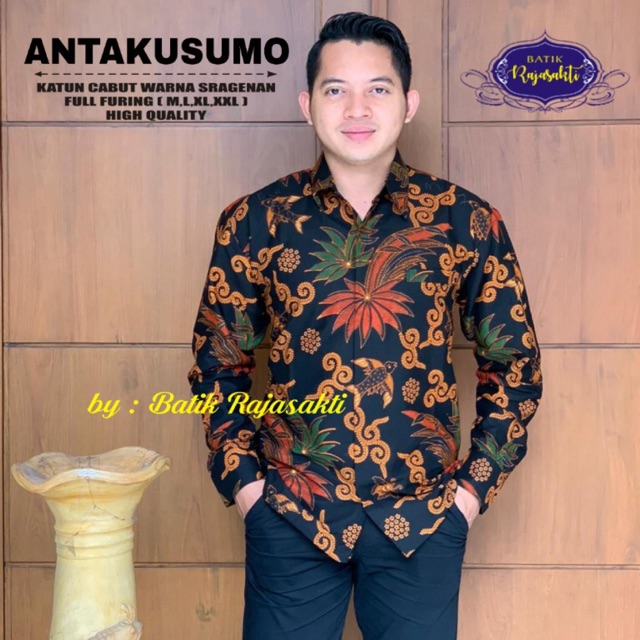 Batik ANTAKUSUMO FULL FURING Katun Halus Berkualitas Ori Solo