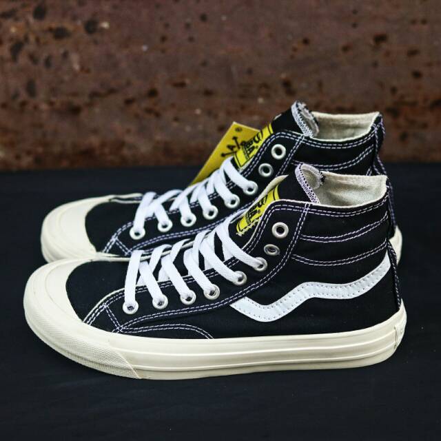 Saba Veloz High Black White Original Sneakers Saba Footwear