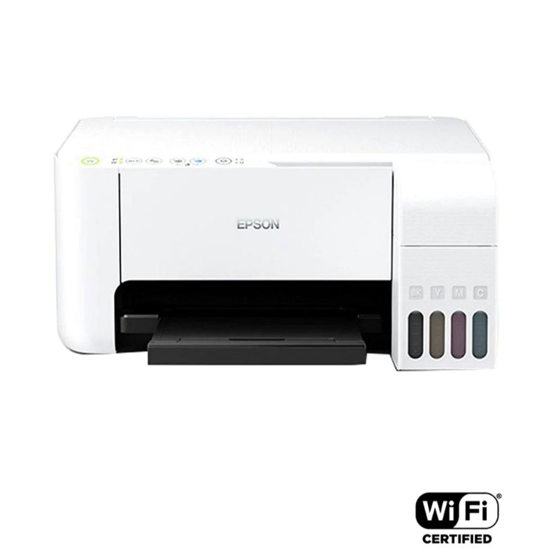 Printer Epson L3256/L3250 Pengganti L3150 HITAM / L3156 PUTIH Original ink 100% Print Scan Copy Wifi