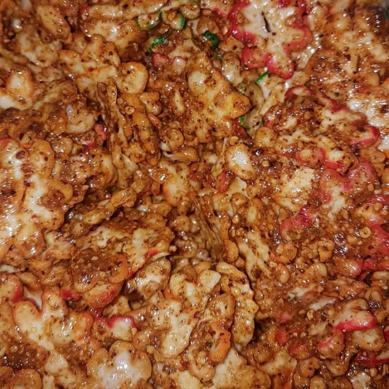 

sebring bunga bumbu kacang pedas .