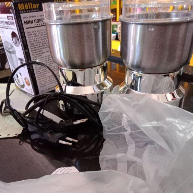 Mollar Mini Coffee Grinder Gilingan Kopi Listrik - Blender Bumbu Dapur