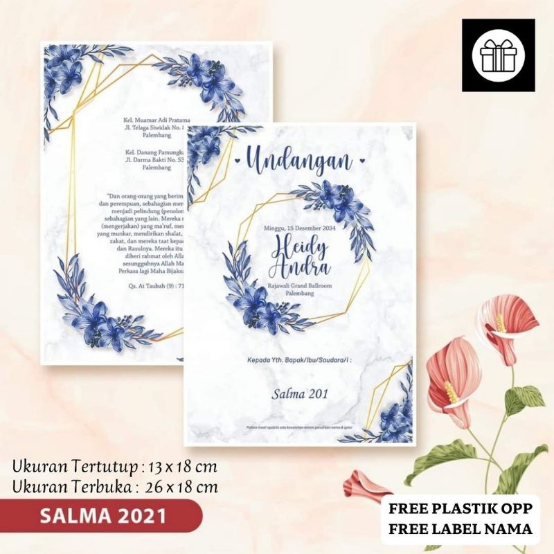 Cetak Undangan Salma 201