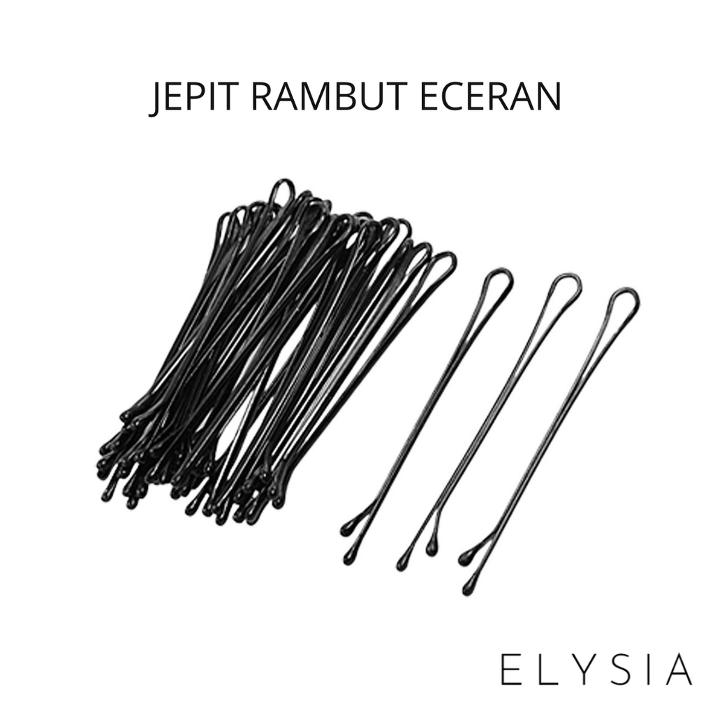 Jepit lidi pentul/jepit rambut/jepit sanggul 5,5 cm eceran