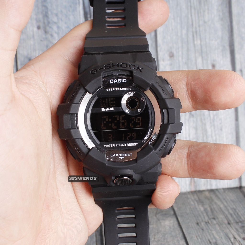 TERMURAH !!! Jam tangan digital pria &amp; anak anak Spoty G Shock GBA-800 Hitam full black army anti air