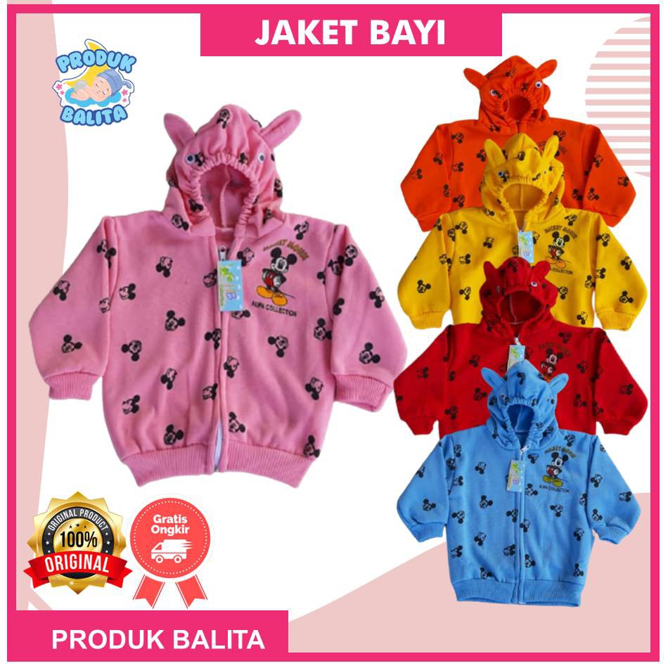 Jaket Bayi Perempuan Laki Baru Lahir Lucu Murah