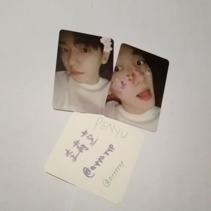 Photocard Baekhyun chemistry OFFICIAL EXO PHOTOCARD