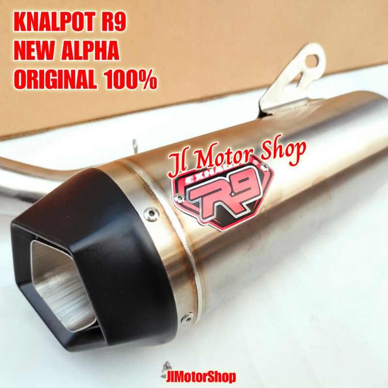 Knalpot R9 New Alpha NEW CBR 150 CBR150 R - CBR150R 2016 Sampai 2021 Original Not H2 GP Series