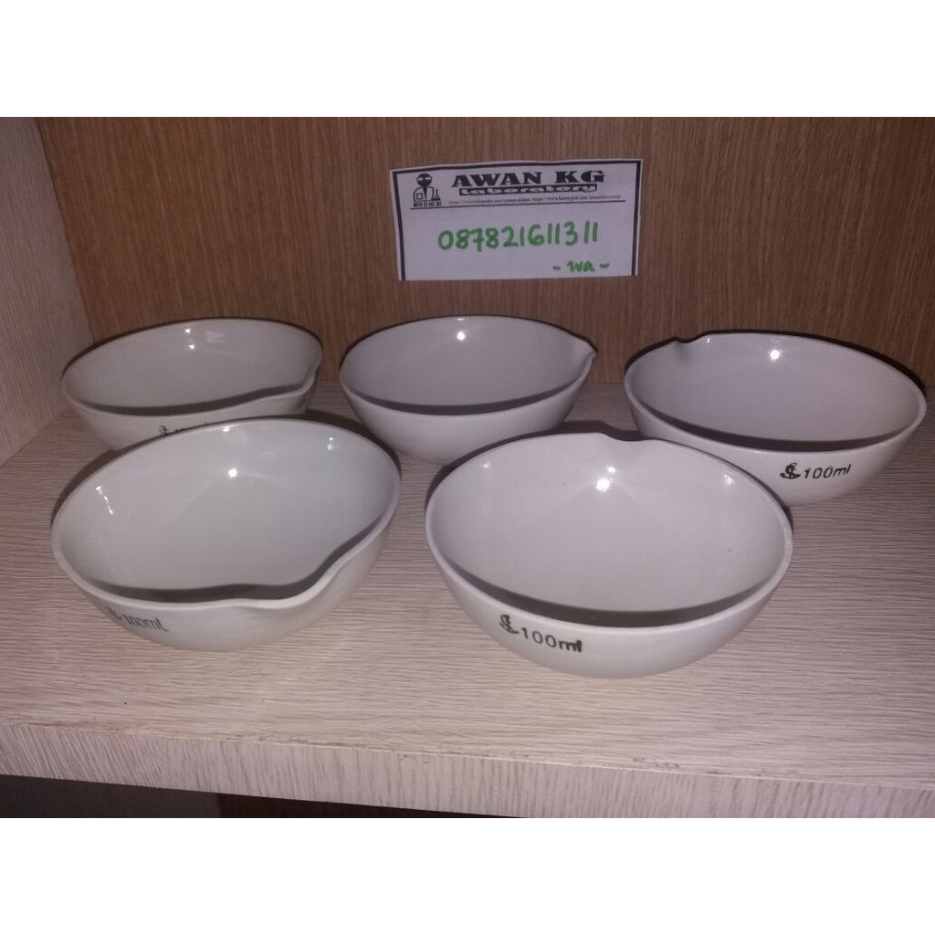 Jual Cawan Penguap Cawan Porcelain 100ml 100 Ml Porselen Evaporating Dish Indonesiashopee Indonesia 0596