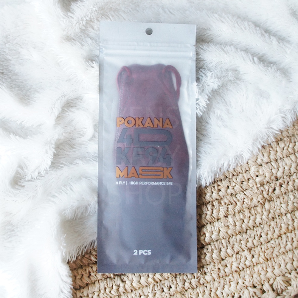 POKANA 4D KF94 Mask / Masker 4ply (isi 2)