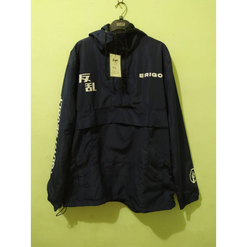 PULLOVER JAKET ERIGO NAVY ORIGINAL / JAKET ERIGO MURAH / ERIGO ORIGINAL MURAH / JAKET PRIA MURAH