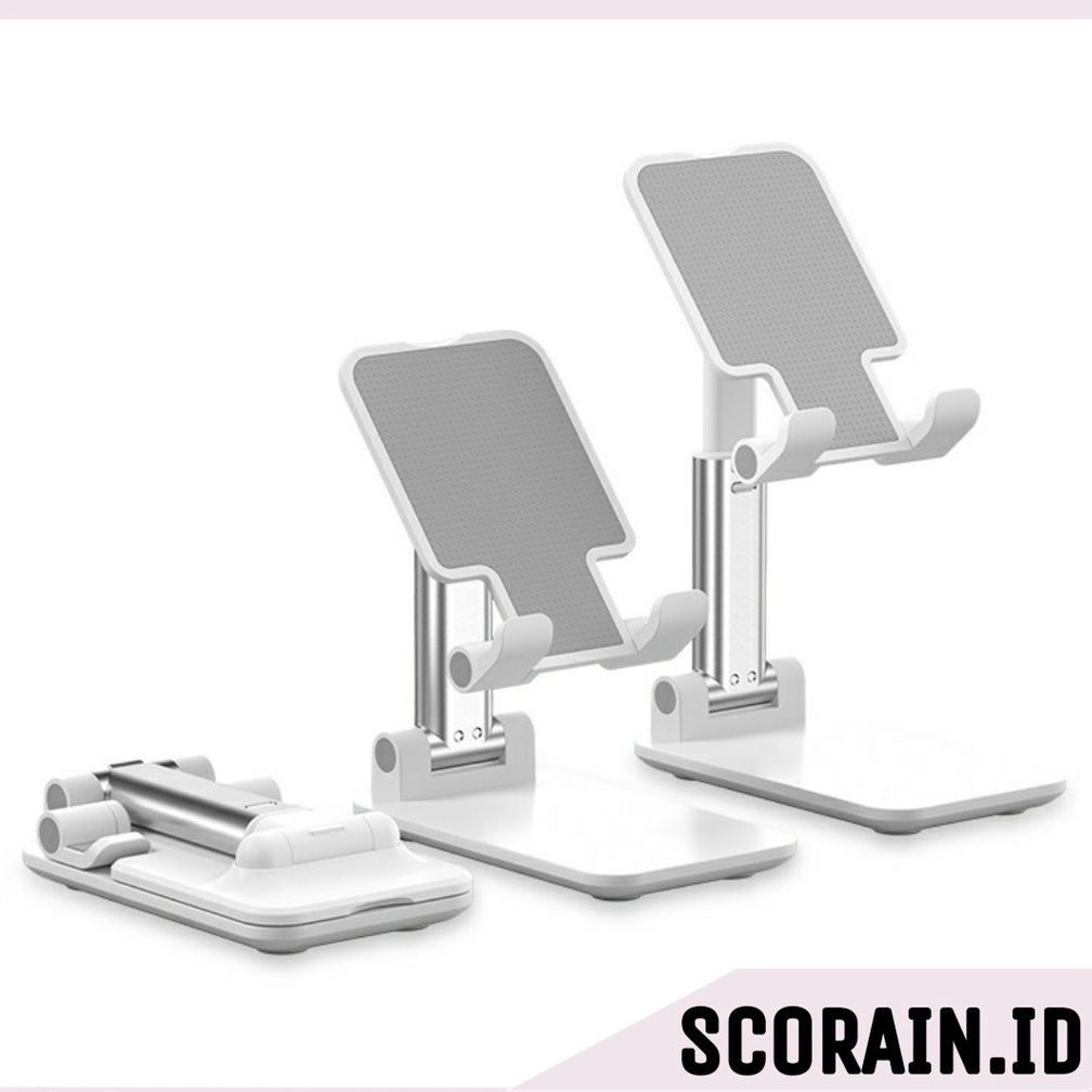 STANDING HP HOLDER HP MEJA  DESKTOP STAND | TEMPAT TARUH HP MEJA  | DUDUKAN HP TABLET FOLDING PHONE | HOLDER HP LIPAT