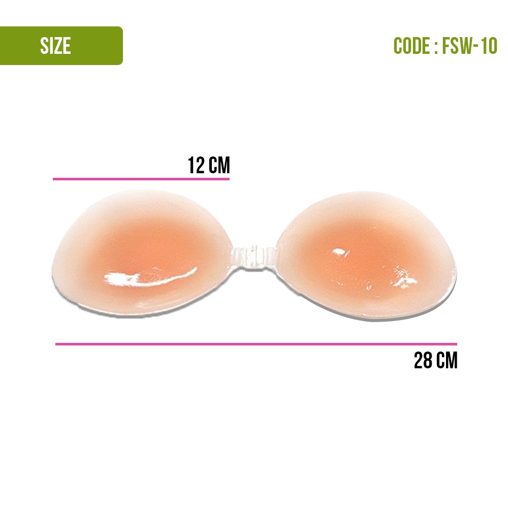 SILICON BRA bh beha push up strapless silikon silicon bra bh beha tempel seamless push up wanita import jumbo big size tanpa kawat murah sexy nipple payudara pad push up silicone bra