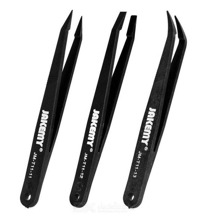 PINSET ANTI STATIK JAKEMY JM-T11 3 IN 1 ANTI STATIC PINSET
