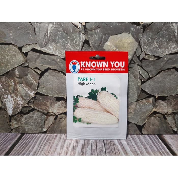 original pack Benih-Bibit Pare Putih High Moon F1 (Known You Seed)