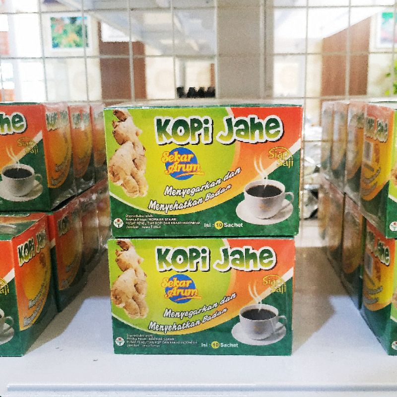 

Kopi Jahe Sekar Arum Siap Saji | Isi 10 Sachet | Kopi Puslit Jember | Kopi Kakao Shop