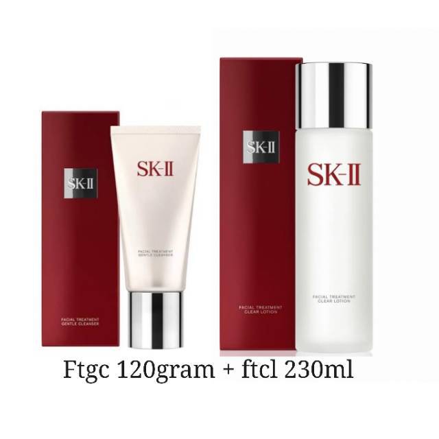 SK II SK2 SKII CLEANSER 120GRAM + FTCL 230 ML