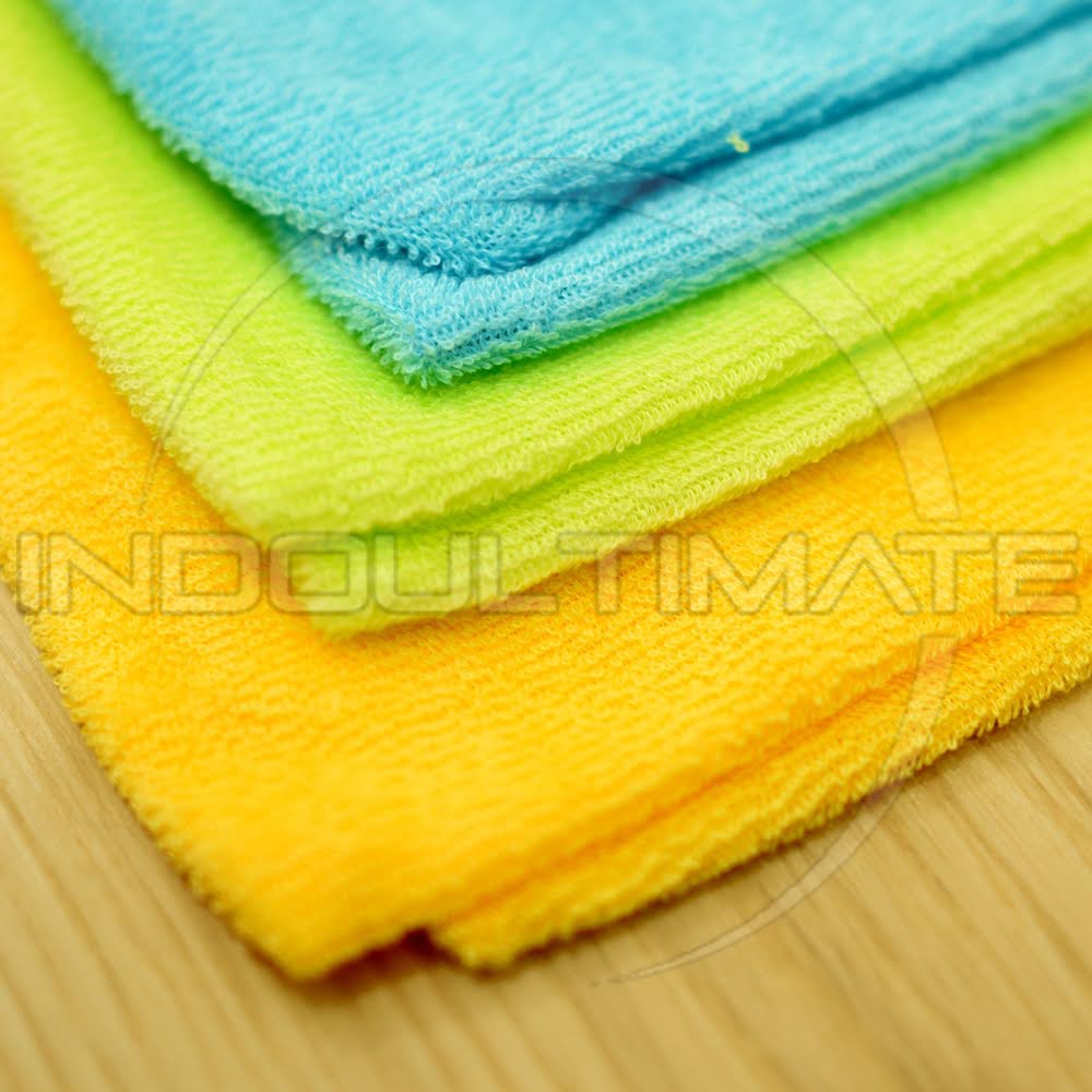 6Pcs Waslap Bayi Single Layer handuk kecil bayi WL-04 Lap Mandi Bayi Wash Lap Kotak Bayi Waslap