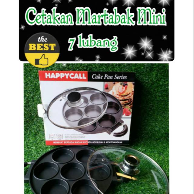 Cetakan martabak mini 7 lubang