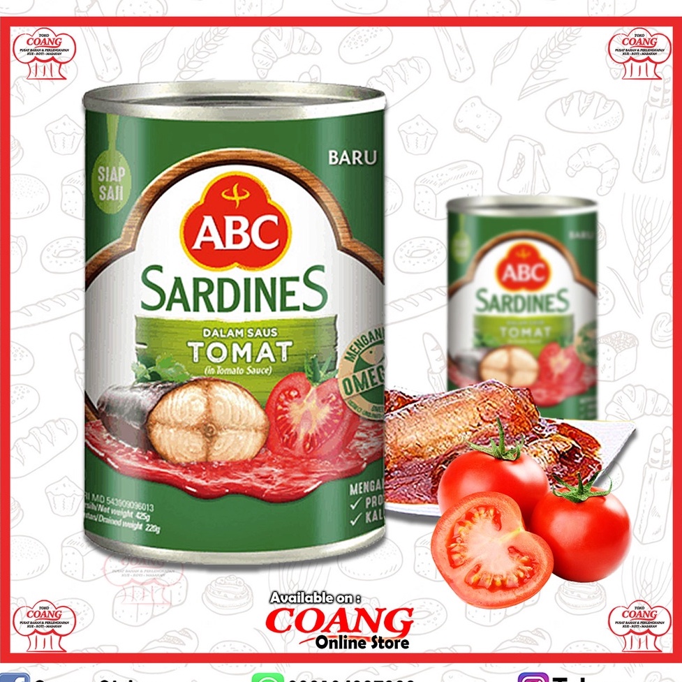 

ABC SARDEN SAUS TOMAT 425 GR