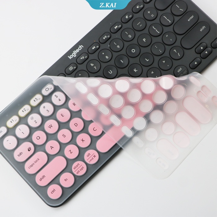 Cover Pelindung Keyboard Logitech K380 Bahan Silikon Anti Air / Debu