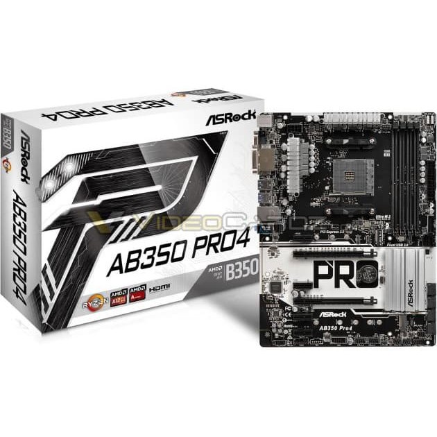 Asrock AB350 PRO4 (Socket AM4 DDR4)