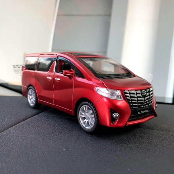 TOYOTA ALPHARD RED EDITION Parfume Pewangi Pengharum Mobil Parfum Pajangan Miniatur Diecast Mobil