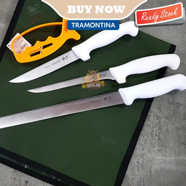 Made in Brazil Tramontina Boning Knife LURUS 7in Pisau tulang 19cm