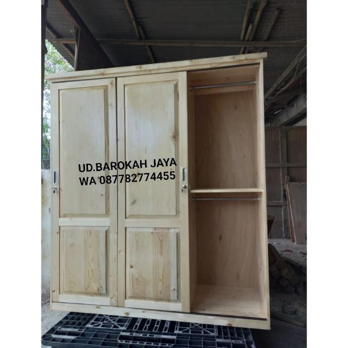 Lemari Baju 3 Pintu Geser Larissastore77