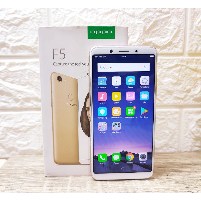 Oppo F5 Ram 4GB Rom 64GB second fullset