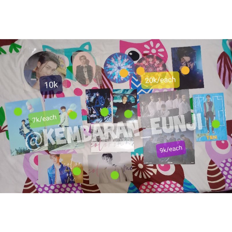 postcard, pendant, oval card murah [ bts seventeen enhypen nct treasure ]