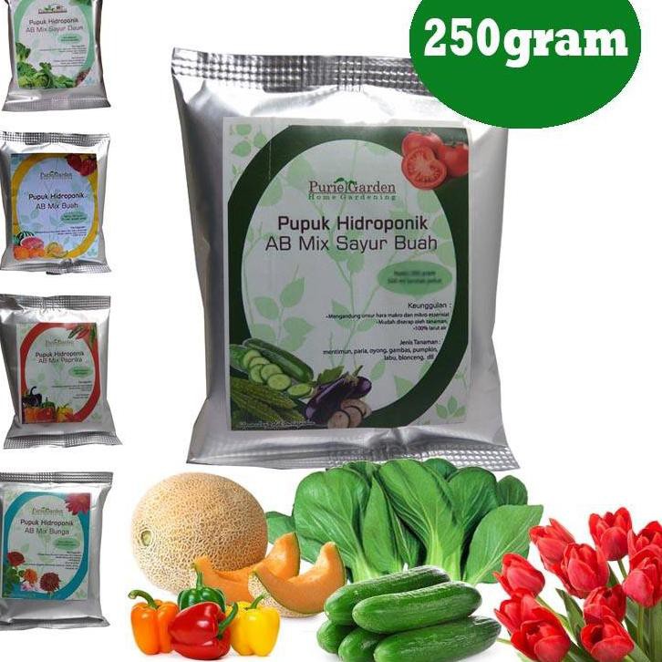 Big Sale.. BUNDLING AB Mix Sayur Buah 250gr + Paket Benih Sayur Buah