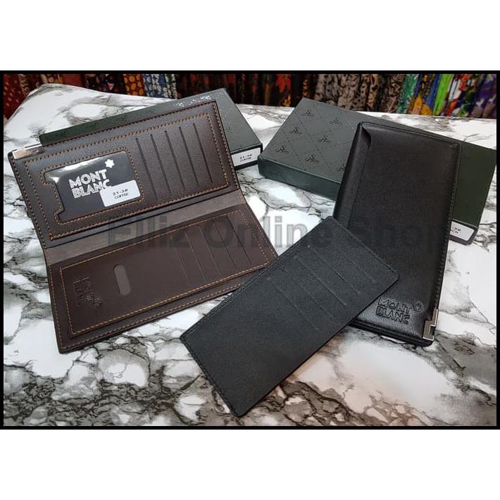 NOTED CUCI GUDANG DOMPET PANJANG PRIA MONT BLANC 