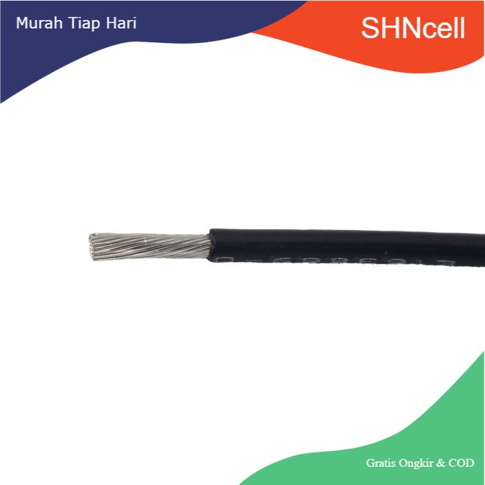 Kabel 18 AWG Hitam UL1007 Per Meter