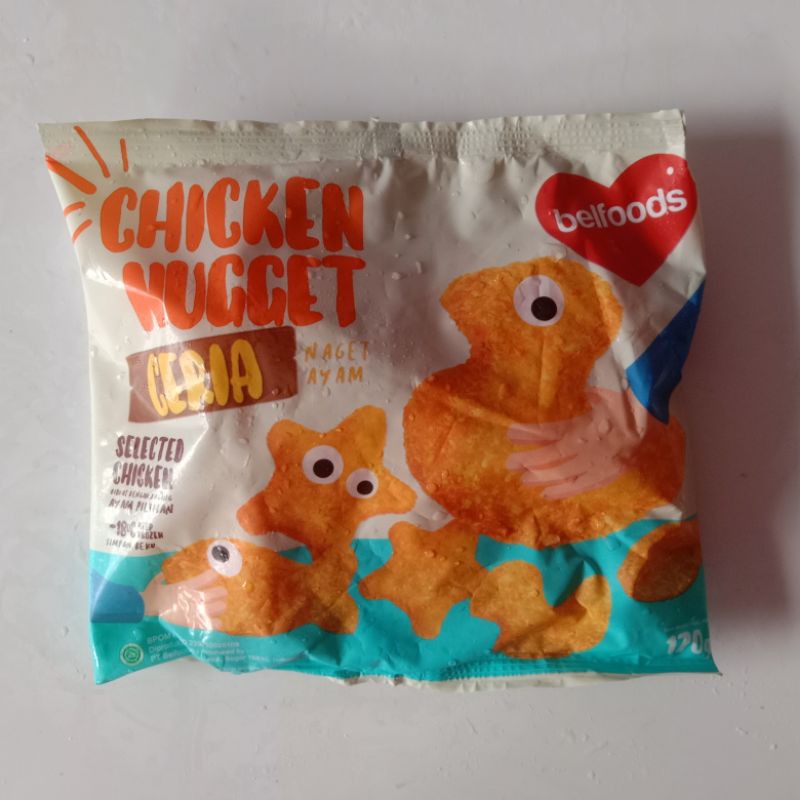 

Belfoods Chicken Nugget Ceria 170gr