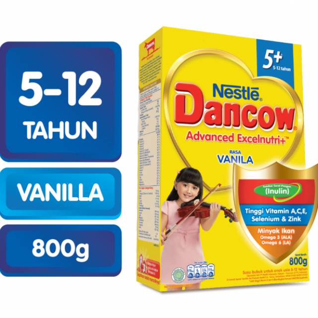 

PROMO Dancow 5+ Vanilla 800 Gr