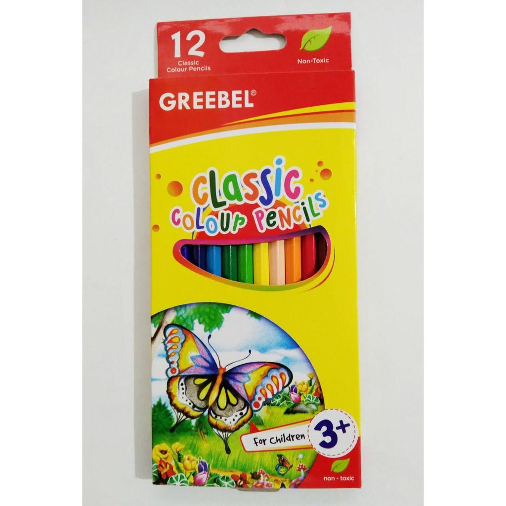

Greebel 12 Classic Colour Pencils (Pjg)