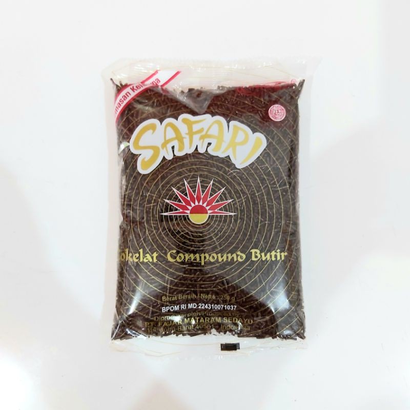 Safari Meses Coklat Butir 250g