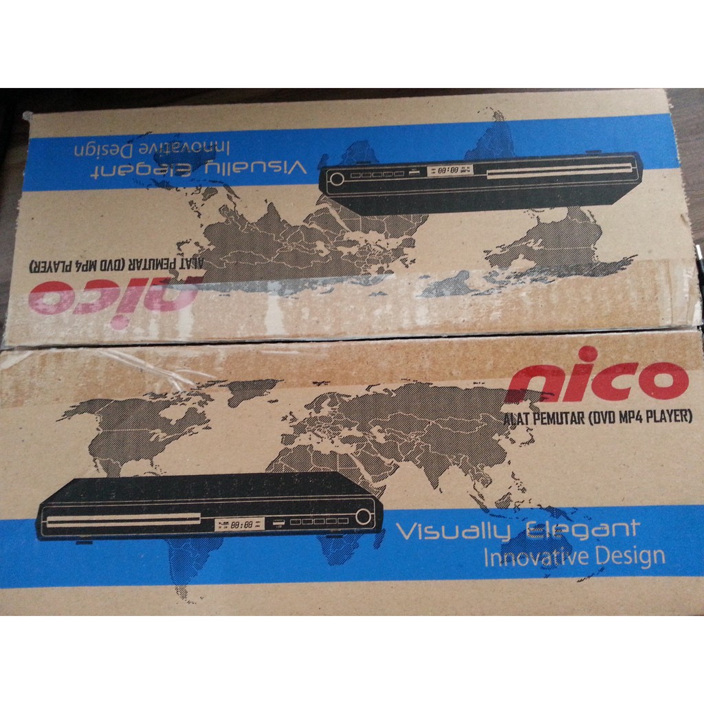 DVD Nico 305 Murah Berkualitas + USB + Jek Mic