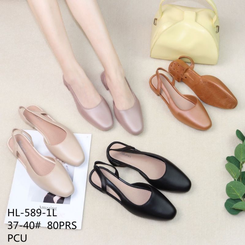 TERMINAL KADO, SEPATU  SANDAL TALI WANITA JELLY IMPORT HYS 389 / 589,100%ORI(070)