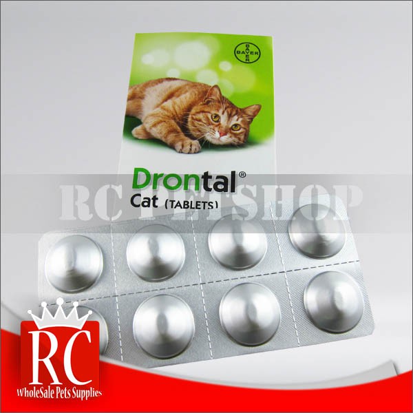 Obat Cacing Kucing Drontal Cat Per Tablet