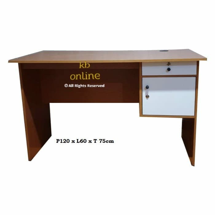 

Terlaris meja kantor tulis 1/2 biro chery putih Elegan