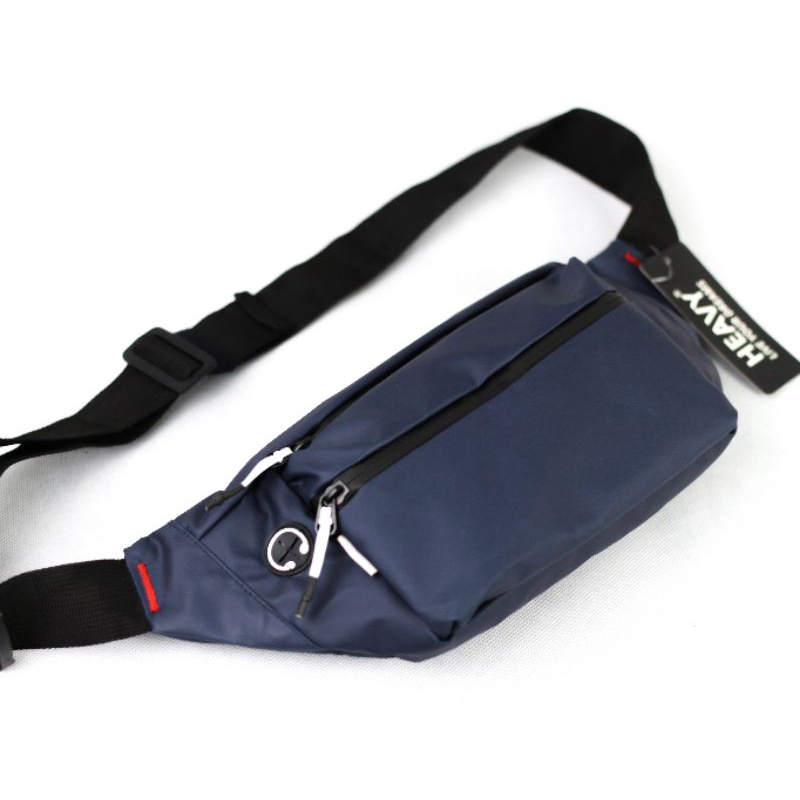 HEAVY WAISTBAG WATERPROOFF UNISEX (pria/wanita) . tas selempang tahan air . tas pinggang anti air pnck-1038