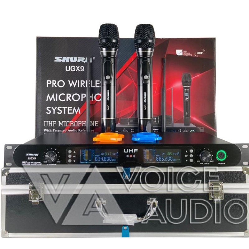 mic wirelles SHURE UGX9-mic tanpa kabel SHURE UGX 9