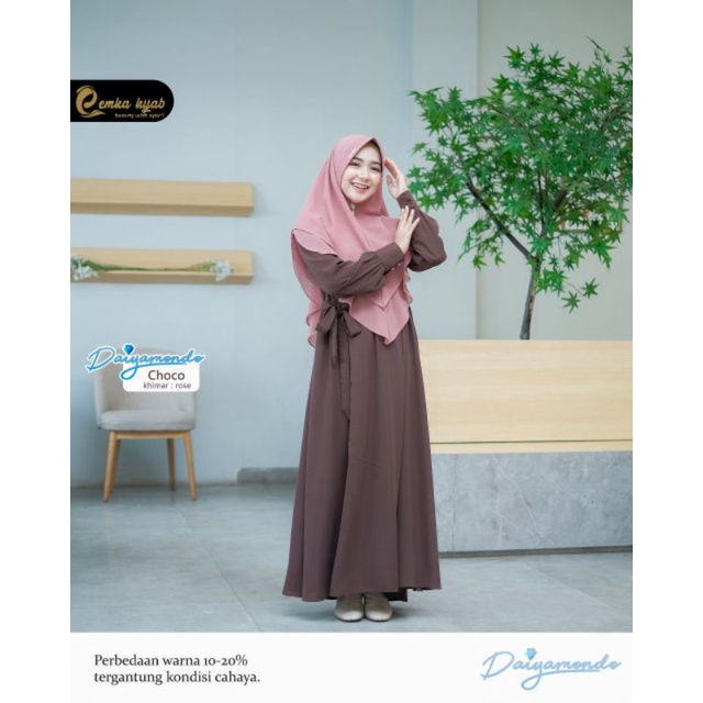 Ready  Daiyamondo Emka Hijab
