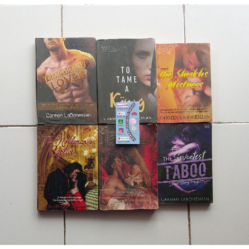 Novel Carmen Labohemian (JUAL SATUAN)