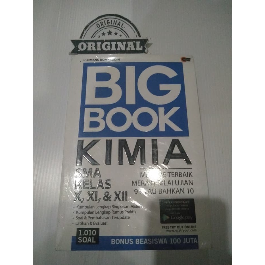 Big Book Kimia SMA Kelas X, XI, &amp; XII by Ir. Omang Komarudin